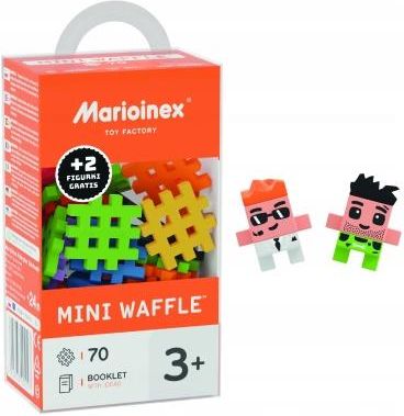 Marioinex Mini Waffle 70 Elementów 2 Figurki