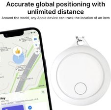 Zdjęcie SMART TAG LOKALIZATOR Bluetooth iOS Apple Tag GEMBIRD BIAŁY - Reda
