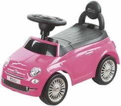 Bigbuy Fun Rower Trójkołowy Ride On Car Fiat 500 Pink Różowy