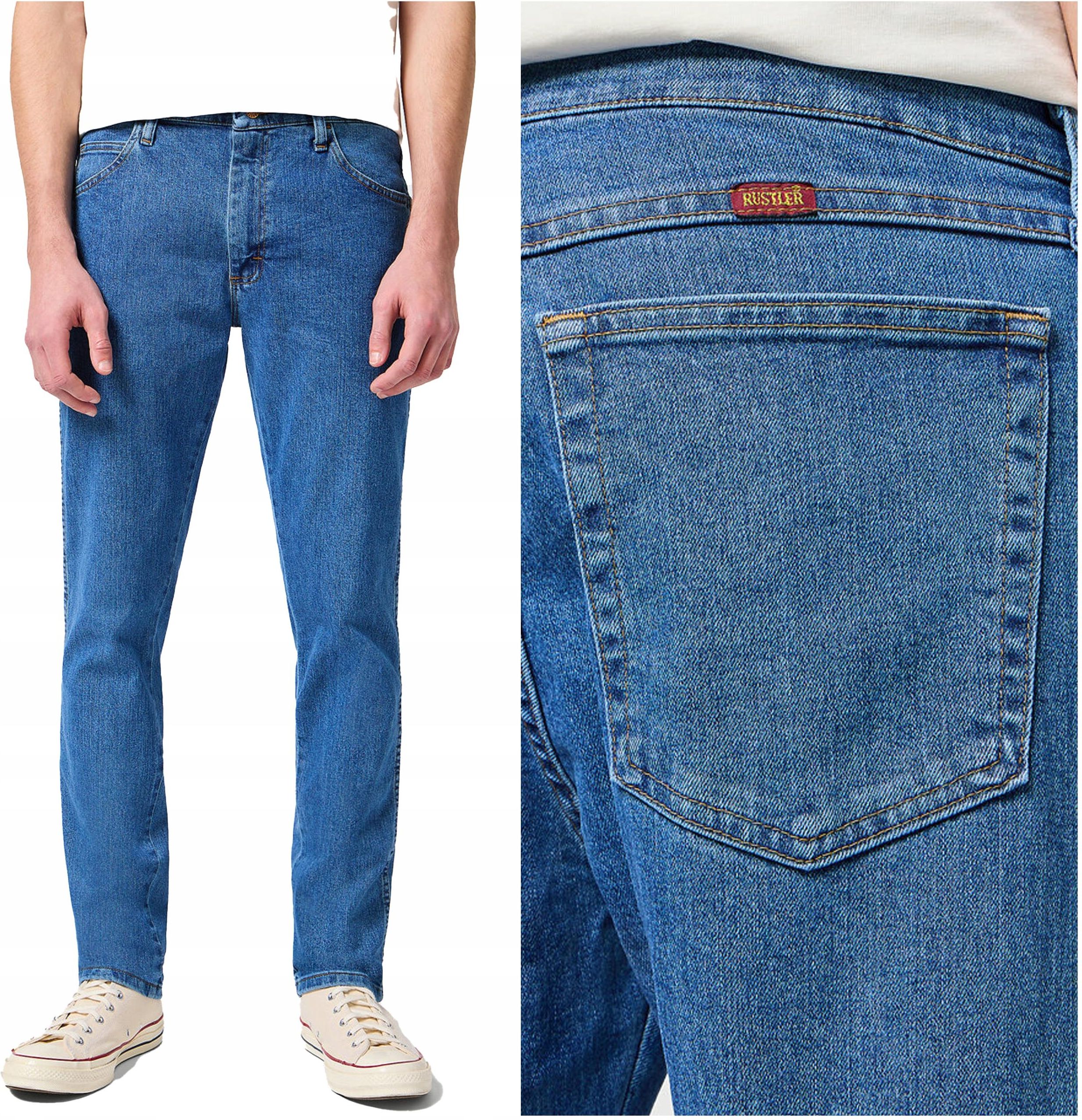 Wrangler WM7954 Over All In One BIG 【XL】 Wrangler Mężczyźni Authentics Mens Big & Tall Classic