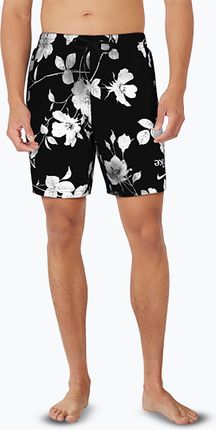 Szorty kąpielowe męskie Nike Fine Floral 7" Volley black Wiosna 2025