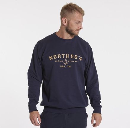 Bluza NORTH 56°4 granatowa - zdjęcie 4