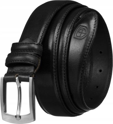 Peterson Pasek skórzany skóra naturalna pas do spodni męski klasyczny