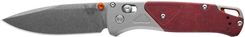Zdjęcie Benchmade Bugout 535 09 Gray Aluminium Redstone Richlite - Warta