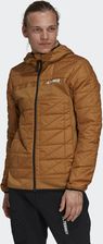 Zdjęcie adidas Kurtka Terrex Multi Primegreen Hybrid Insulated Brązowe - Jedlicze