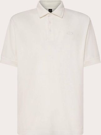 Koszulka polo męska Oakley DRIVEN PIQUE biała FOA406820-100