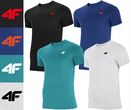 Koszulka Męska 4F T-shirt zestaw 4 szt. TZ37 Podkoszulek Na Co Dzień L