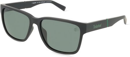 Timberland TB9335-H Męskie okulary przeciwsłoneczne, Oprawka: Acetat, czarny