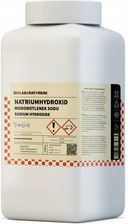 Zdjęcie 100 Wodorotlenek Sodu Soda Kaustyczna Granulki 1Kg Biolaboratorium - Puszczykowo
