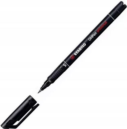 Stabilo Marker Permanentny Ohpen S Do Folii I Płyt, Czarny