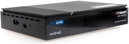 Tuner satelitarny Octagon SPIRIT PRO MAX 8K UHD HDR10+ ANDROID TV - zdjęcie 3