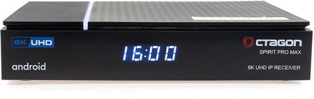 Tuner satelitarny Octagon SPIRIT PRO MAX 8K UHD HDR10+ ANDROID TV - zdjęcie 6