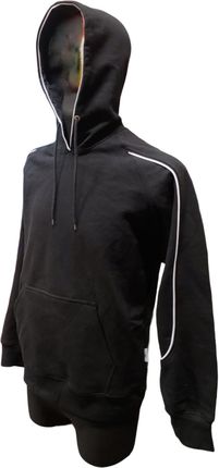 Inna Marka Bluza Kangur Regular Fit Black Kaptur R.32/34 Swi