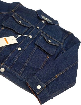 Calvin Klein Kurtka Canvas Trucker K20K203541Dvb S - zdjęcie 5