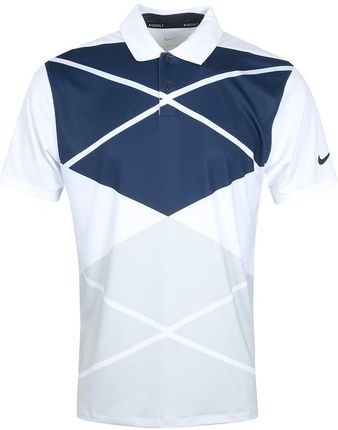 Nike Koszulka Vapor Argyle Print Polo Golf Dh0609-100 R. M