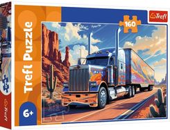 Zdjęcie Trefl Puzzle 160el. Ciężarówka w trasie 15413 - Puławy