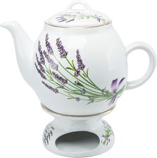 Zdjęcie Mieroszów Imbryk Z Podgrzewaczem Lawenda Kokarda Dzbanek 14465 - Tychy