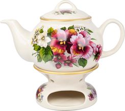 Zdjęcie Mieroszów Dzbanek Podgrzewacz Bratki Ceramiczny 16742 - Andrychów