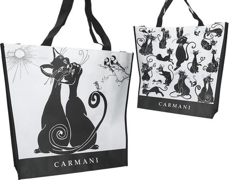 Carmani Torba Na Ramię Do Sklepu Z Kotami Torebka Miejska 8738