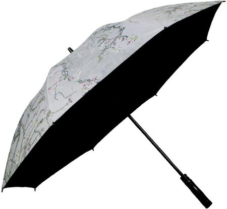 Parasolka parasol automat Gogh migdałowiec szara - zdjęcie 4