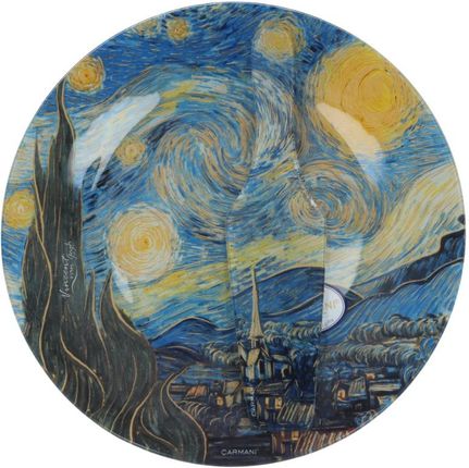 Carmani Talerz Okrągły Z Łopatką Gogh Gwiazdy Noc - zdjęcie 4