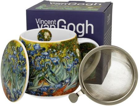 Duo Kubek Baryłka Sitko Irysy Gogh Do Ziół 18631