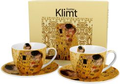Duo Zestaw 2 Fili�anki Do Herbaty Klimt The Kiss Ecru