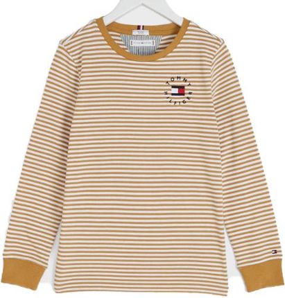 Tommy Hilfiger Koszulka Długi Rękaw Paski R.128