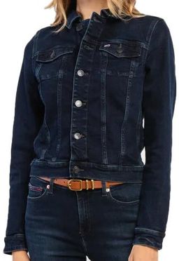 Tommy Hilfiger Kurtka Jeansowa Jeans Vivianne Slim Fit Dw0Dw10664 L - zdjęcie 2