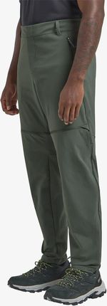 Jack Wolfskin Spodnie Turystyczne Hikeout Zip Away Pants Slate Green