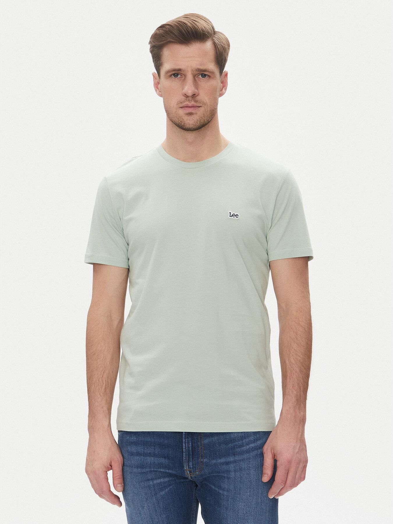 ◆LEE◆ Lee Bubble Logo T-Shirt Light Green T-Shirt Lee - Ceny i opinie - Ceneo.pl