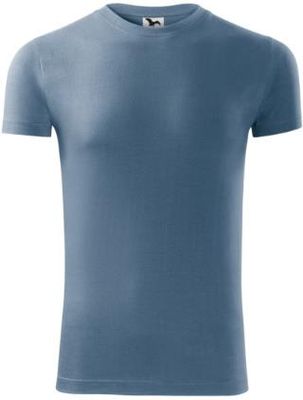 VIPER Koszulka Męska o dopasowanym kroju Denim Slim-fit