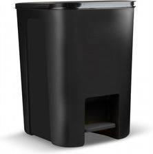 Zdjęcie Practic Kosz Na Śmieci Z Pedałem 25l Czarny (10104699) - Płock