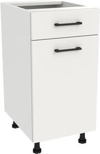 Zdjęcie Fabryka Mebli Rawa Szafka Dolna Presto 1 Szuflada 40x82cm Płyta Laminowana Biały - Puszczykowo