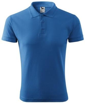 ELEGANCKA KOSZULKA PIQUE POLO BAWEŁNIANA 203 męska T-SHIRT
