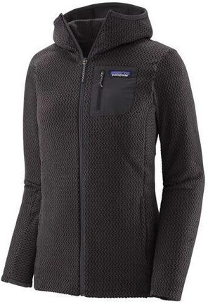 Bluza damska Patagonia R1 Air Full-Zip Hoody Black (XS)