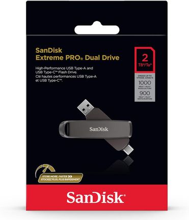 Pendrive SANDISK SDDDE1-2T00-G46 DYSK SANDISK EXTREME PRO