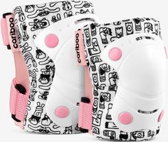 Zdjęcie Ochraniacze Dla Dzieci Cariboo Jump M 2-Pack Różowo-Białe 4792 - Szczecin