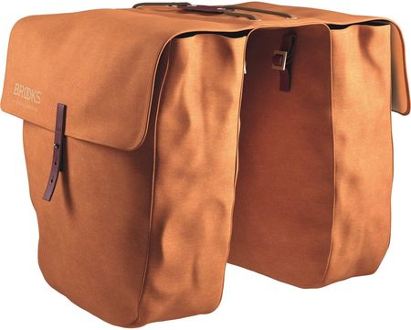 Brooks Torba Rowerowa Double Brick Lane Sakwy 30L Pomarańczowa