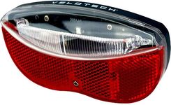 Zdjęcie Lampka Rowerowa Tylna 3 Led, Na Baterie - Nisko