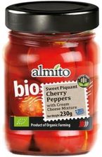 Zdjęcie Almito Papryczka czereśniowa słodko-pikantna z miesz. serka śmietankowego 230/125g bio - Wieliczka