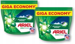 Ariel All-in 1 Pods Mountain Spring Kapsułki do prania 2x70 szt.
