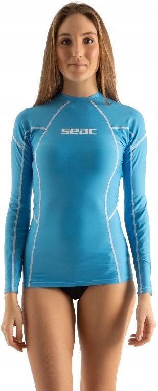 Maglia Protettiva SEAC RAA Short Evo - Rash Guard Anti UV UPF 40+, Uomo, Per Snorkeling