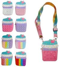 Zdjęcie Torebka listonoszka silikonowa POP IT  - Udane prezenty z odbiorem w księgarni za 0 zł | Wysyłka od 8,99 zł - Stepnica