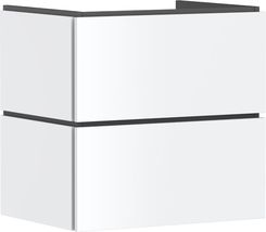 HANSGROHE Xilesa E Szafka pod umywalkę wiszącą z 2 szufladami PushOpen 63 x 47cm biały mat 54294700