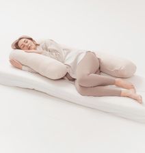 Zdjęcie Piapimo Poduszka Ciążowa Do Spania Typu 7 Jersey Piaskowy - Cieszyn