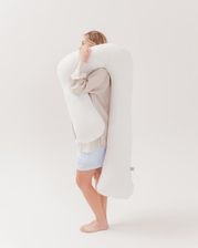 Zdjęcie Piapimo Poduszka Ciążowa Do Spania Typu 7 Jersey Off White - Będzin