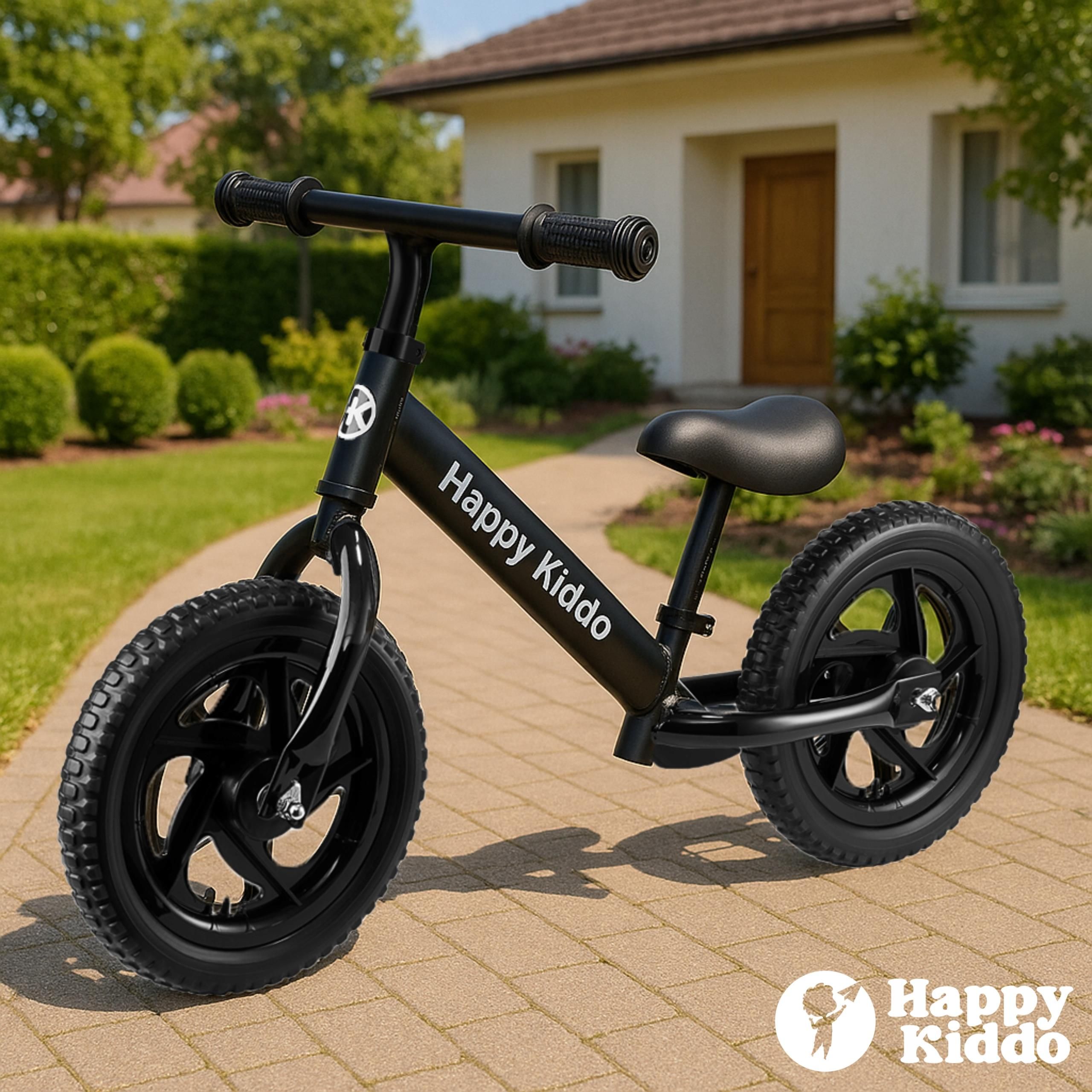 фото Біговел Happy Kiddo SN85280 AN01 Black