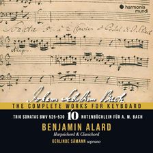 Zdjęcie Bach: The Complete Works For Keyboard Vol 10 Trio Sonatas BWV 525-530 Notebook for AM Bach Alard Samann (3CD) - Katowice