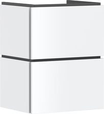 HANSGROHE Xilesa E Szafka pod małą umywalkę wiszącą z 2 szufladami PushOpen 48 x 38cm biały mat 54290700